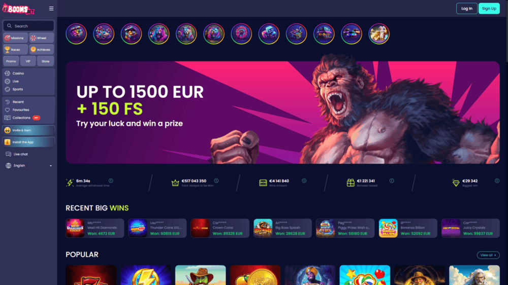 BoomsBet Casino